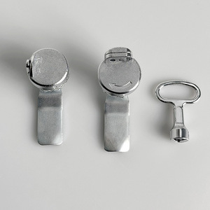 MS705-3A Cylindrical Lock Core Zinc Alloy Electrical Cabinet Lock With <b>Key</b> For <b>Meter</b> <b>Box</b> Door - Product Image 4
