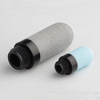 PSE-10 3/8 HDPE 플라스틱 필터 머플러 브리더