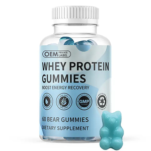 OEM Creatine <span class=keywords><strong>Protein</strong></span> Gummies <span class=keywords><strong>Whey</strong></span> <span class=keywords><strong>Protein</strong></span> Gummies 1g Suplemento de proteína de suero de alta proteína para la recuperación muscular - Product Image 1