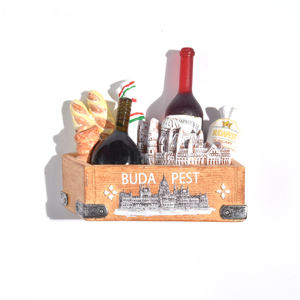 יצרן מזון מותאם אישית מקרר מזון מגנטים קערה חמודה 3D צורה אפוקסי שרף donut מקרר - Product Image 3