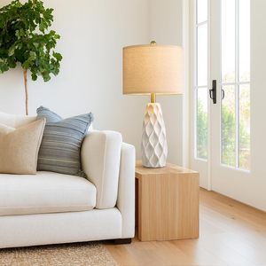 <strong>Ceramic</strong> <strong>Table</strong> <strong>Lamps</strong> For Living Room Bedroom <strong>Lamps</strong> Modern Boho Bedside <strong>Lamps</strong> Night Stands Farmhouse Vintage Large Nightstand <strong>Lamp</strong> - Product Image 4