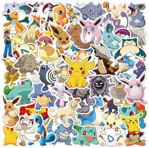 สติกเกอร์การ์ตูนอนิเมะน่ารัก 50 ชิ้นสำหรับแล็ปท็อปวัยรุ่น สติกเกอร์กันน้ำลายมอนสเตอร์เท่ๆ สำหรับขวดน้ำผู้ใหญ่ - Product Image 1