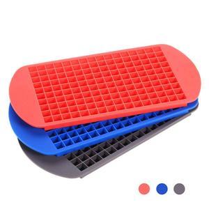 Moules à glaçons miniatures en silicone, 160 petits moules souples empilables et durables, récipients de stockage sans BPA, petit moule à glaçons - Product Image 1