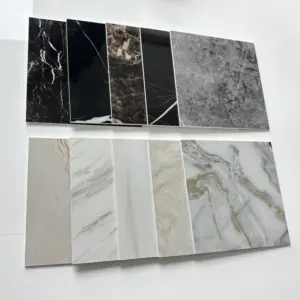 Yingchuang Yingchuang alternative laminas de pvc tipo marmol pvc marmol decorativo pvc uv marble sheet