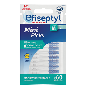 Brosses interdentaires ergonomiques portables, nettoyeurs interdentaires pour les gencives, cure-dents pour éliminer la plaque dentaire - Product Image 1