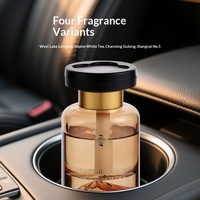 Diffuseur de parfum pour voiture à l'odeur de thé, décoration intérieure haut de gamme pour voiture, désodorisant longue durée pour voiture, diffuseur d'arômes sans flamme