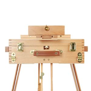 Trépied Chevalet D'art En Bois Planche à Dessin Poste Pliant Français Croquis HX-3 - Product Image 1