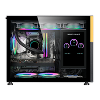 OEM personalizado ATX caja de la computadora Gaming Desk PC Gabinete Gaming PC Case con monitor de pantalla