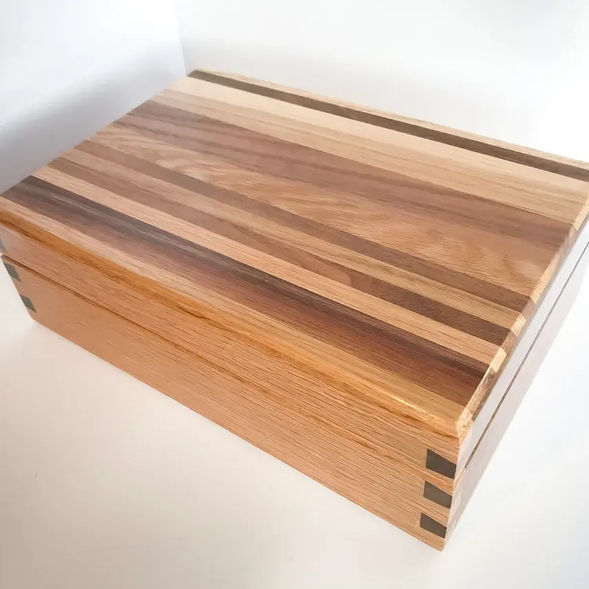 JUNJI Boîte à souvenirs-Coffre décoratif naturel en gros Boîte à thé en bois Petites boîtes en bois