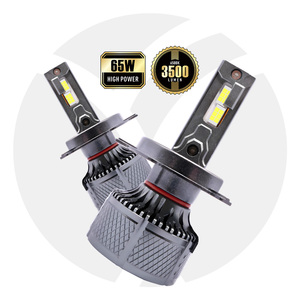 Yufing 4000K 9003 HB1 <span class=keywords><strong>LED</strong></span> Đèn ma trận phong cách 70 Wát điện 5800lm đầu ra IP68 H15 <span class=keywords><strong>Led</strong></span> Đèn Pha cho BMW 3 Series F30 F31 F35 - Product Image 1