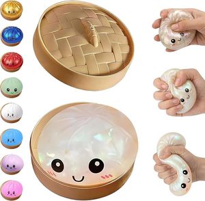 Caja Misteriosa de Juguetes Antiestrés con Forma de Dumpling, con Brillo y Purpurina, <span class=keywords><strong>para</strong></span> Aliviar la Ansiedad y <span class=keywords><strong>el</strong></span> <span class=keywords><strong>Estrés</strong></span>, Disponible en <span class=keywords><strong>el</strong></span> Almacén de EE. UU. - Product Image 4