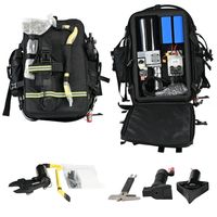 Ensemble d'outils de démolition hydraulique électrique à dos AXION AXDP-1 en acier allié, portable, pour l'entrée forcée en cas d'incendie