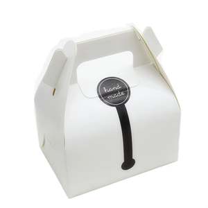 Biểu tượng tùy chỉnh cấp thực phẩm kraft giấy bao bì xử lý cửa sổ cupcake hộp bánh với - Product Image 2