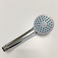 Prix de gros direct usine, économique, pommeau de douche à main en ABS avec interface 1/2 pouce et finition UV polie