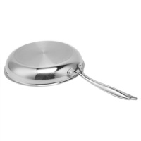 Peralatan Masak HexClod Hybrid 8/10/12 Inch, Wajan Anti Lengket Sarang Lebah 20/24/28 cm, Set Wajan Baja Tahan Karat Tri-ply