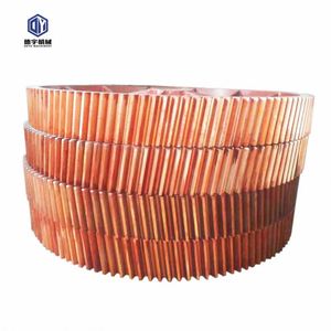 Piezas de repuesto personalizadas para molino de bolas de cemento, anillo de engranaje helicoidal de módulo grande - Product Image 2