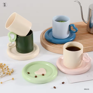 Regalos para mamá de <span class=keywords><strong>hija</strong></span>, hijo, día de la <span class=keywords><strong>madre</strong></span>, regalos de cumpleaños, Día de San Valentín, forma de corazón única, mango, <span class=keywords><strong>taza</strong></span> de café de cerámica - Product Image 4