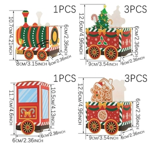 Nuovo Stile 24 Pezzi Scatole Calendario dell'Avvento Natalizie Cartoon Confezione Regalo <span class=keywords><strong>Design</strong></span> Trenino Scatola di Carta per <span class=keywords><strong>Regali</strong></span> - Product Image 4