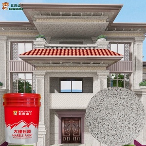 Pintura de Piedra con Efecto Granito Wufushan, 20 kg, Revestimiento de Pared Exterior a Base de Agua para Proyectos Hoteleros, Venta al por Mayor - Product Image 6