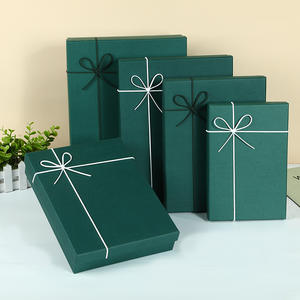 绿色礼品盒包装盒定制礼品盒 - Product Image 2