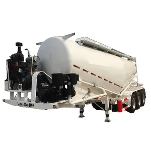 Vehicle Master Schwerer gebrauchter Zement-Tankwagen Anhänger