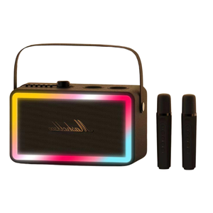 <span class=keywords><strong>SP500</strong></span> <span class=keywords><strong>Mini</strong></span> haut-parleurs karaoké avec lumières LED-Idéal pour les fêtes à la maison - Product Image 2