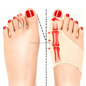Correcteur d'hallux valgus et manchon de soulagement avec coussinets en gel, attelle de protection pour hallux valgus, séparateur d'orteils - Product Image 2