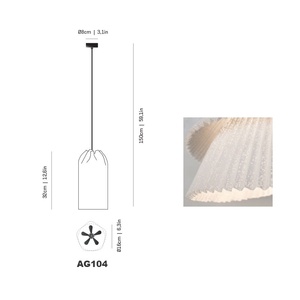 Lustre en alliage d'acier inoxydable de style <span class=keywords><strong>Arturo</strong></span> Alvarez Agasallo, design espagnol, pour restaurant, bureau, salon - Product Image 6