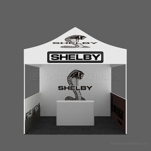 דוכן תערוכת אלומיניום בהתאמה אישית עם מבנה מודולרי עבור קניונים למכירה - Product Image 3