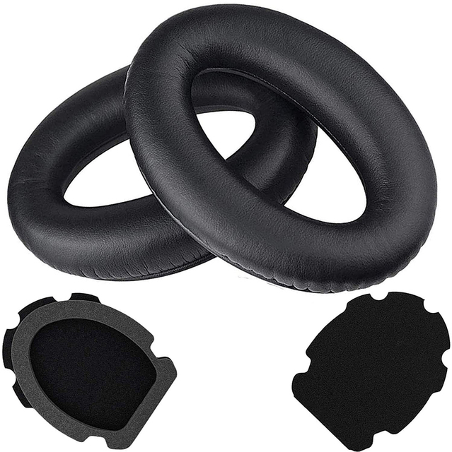 High Quality Protein Leather Earpads Replacement Headphones Ear Cushions for Bose Aviation Headset X A10 A20 Headset Earmuffs