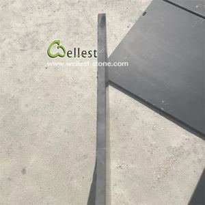 <span class=keywords><strong>Prix</strong></span> de la dalle d'ardoise par mètre carré, carrelage en ardoise, pierre naturelle, pavé en pierre noire - Product Image 5