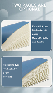 Benutzer definierte Double Metal Spiral ECO Friendly Book Coil Notizbuch mit Papiers tift und Haft notizen für Promotion Gift Office - Product Image 6