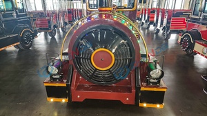 China-made High-quality Fiberglass Craft <b>Train</b> Customized Trackless <b>Electric</b> <b>Electric</b> <b>Train</b> for Sale - Product Image 5