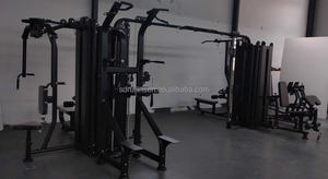 RLS FITNESS commerciale Trainer funzionale <span class=keywords><strong>palestra</strong></span> Multi funzione Pin caricato cavo Crossover10 Station Machine - Product Image 3