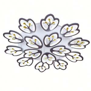 Luz de techo cuadrada moderna nórdica Diseño de combinación cuadrada Acrílico Rgb Rc Led Luz de techo - Product Image 1