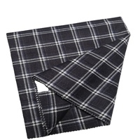 Tissu en flanelle de coton brossé léger à carreaux tissé sur mesure pour vêtements et jouets pour filles et garçons