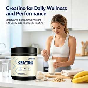 Compléments Nutritionnels <span class=keywords><strong>Optimum</strong></span> OEM, Poudre de Créatine, Pré-Entraînement, 5000 mg, Créatine Monohydrate Micronisée en Poudre, Vrac, 100 Portions - Product Image 4