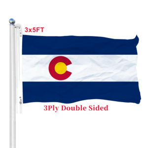 Bandera del estado de <span class=keywords><strong>Alabama</strong></span> de doble cara, 3x5 pies, resistente, 3 capas, poliéster duradero, pancarta personalizada para interiores y exteriores - Product Image 6