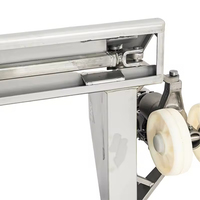 Chariot élévateur à palettes robuste en acier inoxydable, table élévatrice personnalisée, élévateur de table de routeur, garantie 1 an