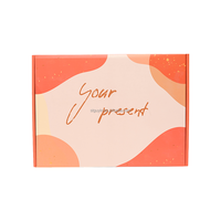 Boîte d'expédition en papier pliable avec logo personnalisé pour avion Boîte d'expédition en carton ondulé pour l'emballage de sous-vêtements