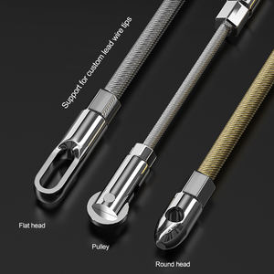 <span class=keywords><strong>Tire</strong></span>-câble <span class=keywords><strong>professionnel</strong></span> en acier robuste avec cliquet et fonction rétractable pour câbles <span class=keywords><strong>électrique</strong></span>s, modèle CS-2, différentes longueurs - Product Image 3