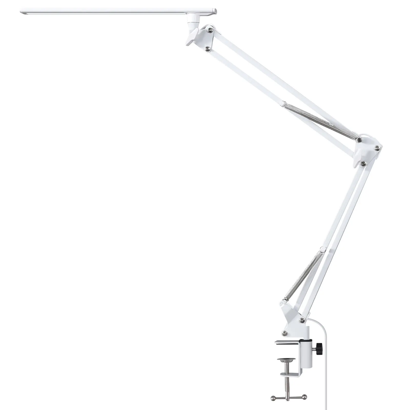 Lampe de bureau à LED pour la maison, dortoir, travail, étude, lecture, architecte, lampe de bureau à clipser avec clip