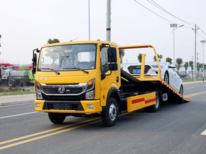 Camion de remorquage à plateau plat de 5 tonnes, camion de dépannage diesel pour le sauvetage en bord de route - Product Image 4