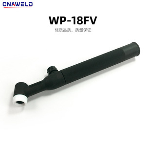 Accessoires de torche de soudage à l'arc à l'argon WP-18/18F/18P/18FV/18V, tête de torche à poignée droite refroidie à l'eau/à l'air, soudage à l'arc à l'argon - Product Image 4