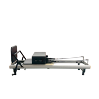 Reformer Pilates en Aluminium Qualité Commerciale pour Studio Fitness, Machine Professionnelle avec Logo Personnalisé Direct Usi