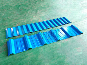 RANDRO Doppelschicht-Zink-IBR-Trapez-Wellblech-Walzen form maschine Tr4 Tr5 Tr6 Dachbahn maschine - Product Image 3