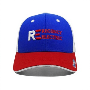 Gorra de Camionero Fabricada en Vietnam con Bordado Personalizado, 6 Paneles Estructurados, Parte Trasera de Malla Transpirable, Estilo Casual Deportivo para Adultos - Product Image 1