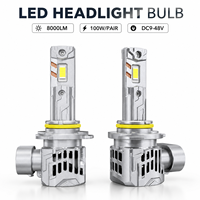 Phare LED tout-en-un SFIDA WM48 avec driver intégré, compatible Canbus, sans erreur EMC, super lumineux blanc 6000K