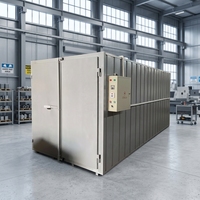 Four de cuisson à poudre sur mesure pour substrat en acier électrique Changhe, grande capacité, 57 kW, pour séchage de peinture de moteurs usagés, facile à utiliser