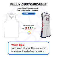 Ensembles d'uniformes de basketball sans manches personnalisés imprimés par sublimation, durables, respirants, pour hommes, tailles adultes, style universitaire